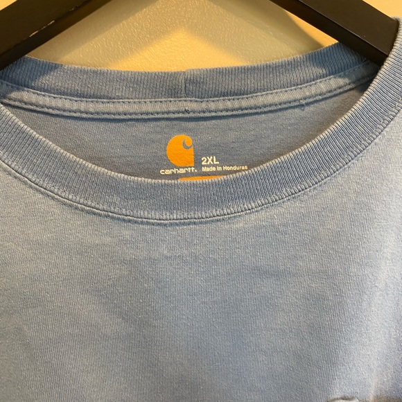 Carhartt pocket tee blue 2xl - Picture 4 of 11